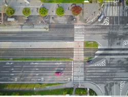 Photo Textures of Roads from Above